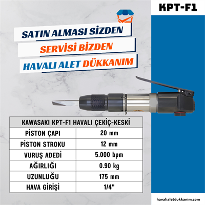 KAWASAKI KPT-F1 Havalı Çekiç-Keski