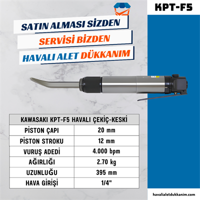 KAWASAKI KPT-F5 Havalı Çekiç-Keski