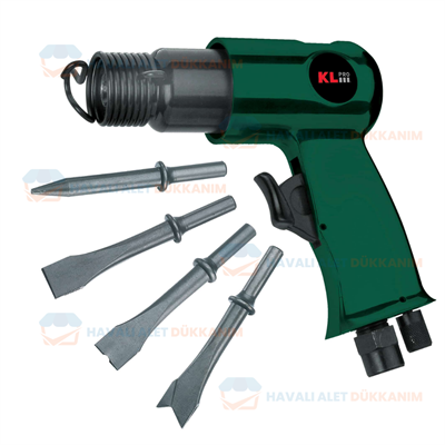 KL PRO KLHA0101RK Havalı Çekiç Keski Makinesi