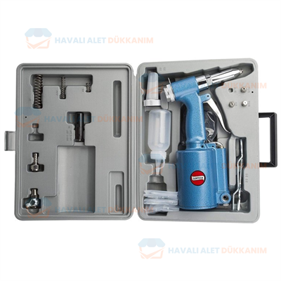 SUNTECH SG-0810K Havalı Pop Perçin Makinesi Set
