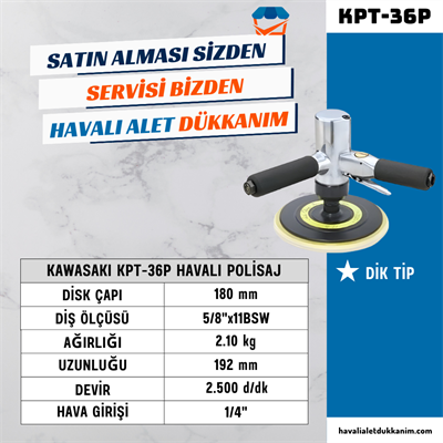 KAWASAKI KPT-36P Havalı Polisaj
