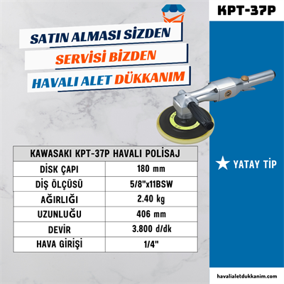 KAWASAKI KPT-37P Havalı Polisaj