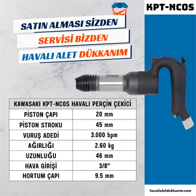 KAWASAKI KPT-NC0S Havalı Perçin Çekici