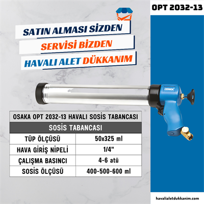 OSAKA OPT 2032-13 Havalı Sosis Tabancası