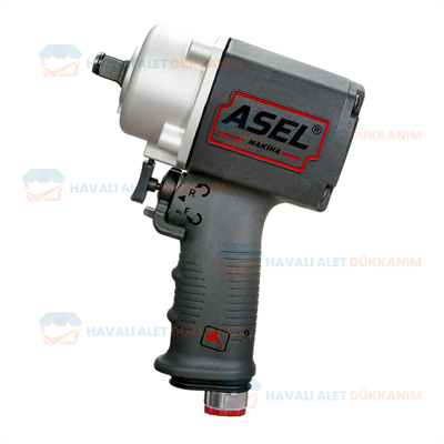 ASEL ASHT4040012 Havalı Mini Somun Sökme Tabancası 1/2