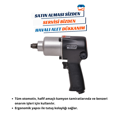 RETTA RFD2600 Havalı Somun Sökme 1/2