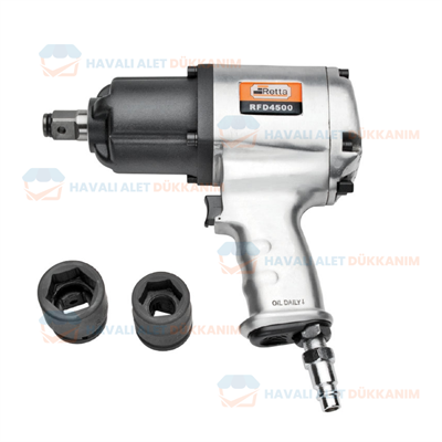 RETTA RFD4600 Havalı Somun Sökme 3/4