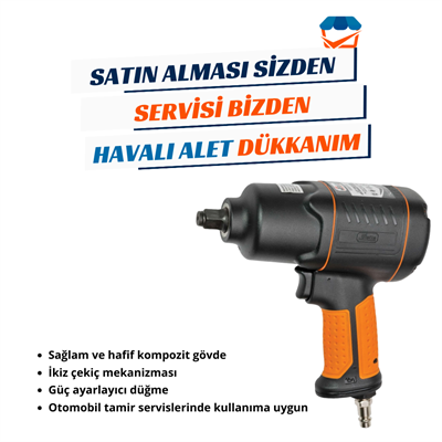 RETTA RHS0900 Havalı Somun Sökme 1/2