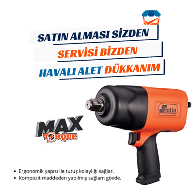 RETTA RHS2100 Havalı Somun Sökme 3/4
