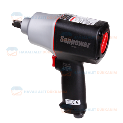 SAPPOWER IW-3C17 Havalı Somun Sıkma-Sökme 1/2