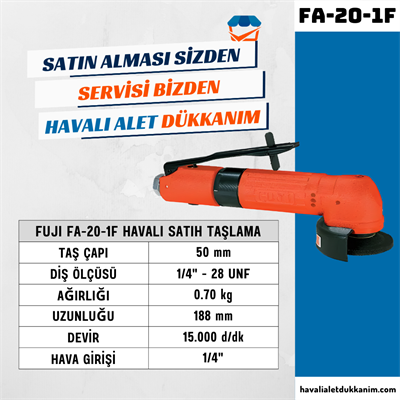 FUJI FA-20-1F Havalı Satıh Taşlama 50 mm