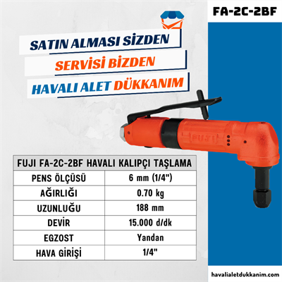 FUJI FA-2C-2BF Havalı Kalıpçı Taşlama 90°