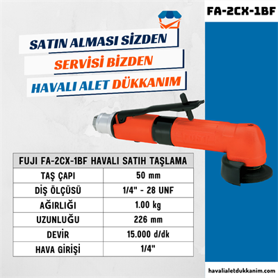 FUJI FA-2CX-1BF Havalı Satıh Taşlama 50 mm