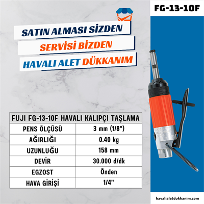 FUJI FG-13-10F Havalı Kalıpçı Taşlama