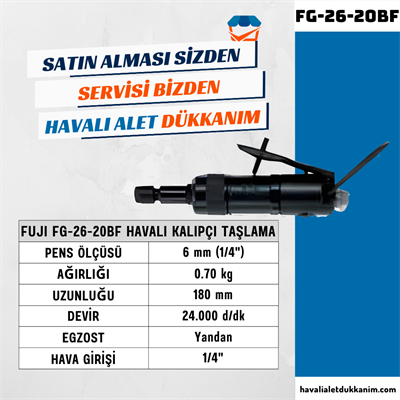 FUJI FG-26-20BF Havalı Kalıpçı Taşlama