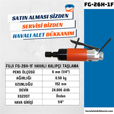 FUJI FG-26H-1F Havalı Kalıpçı Taşlama