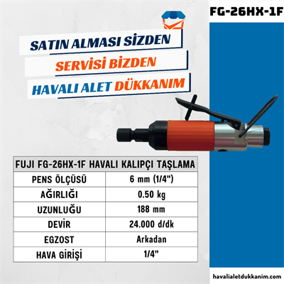 FUJI FG-26HX-1F Havalı Kalıpçı Taşlama