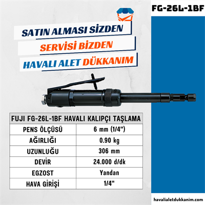 FUJI FG-26L-1BF Havalı Uzun Tip Kalıpçı Taşlama