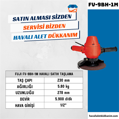 FUJI FV-9BH-1M Havalı Satıh Taşlama 230 mm