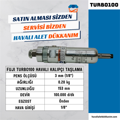 FUJI TURBO100 Havalı Kalıpçı Taşlama