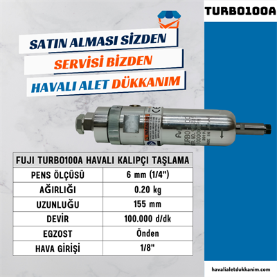 FUJI TURBO100A Havalı Kalıpçı Taşlama