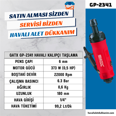 GATX GP-2341 Havalı Kalıpçı Taşlama