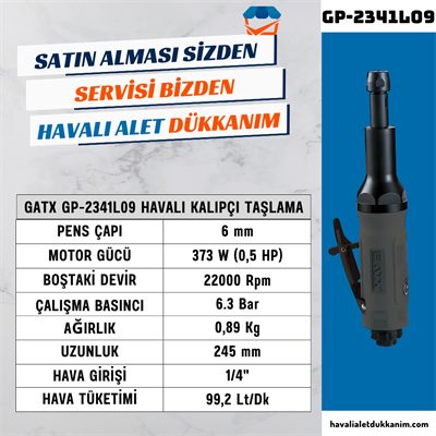 GATX GP-2341L09 Havalı Kalıpçı Taşlama