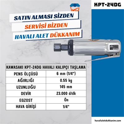 KAWASAKI KPT-24DG Havalı Kalıpçı Taşlama