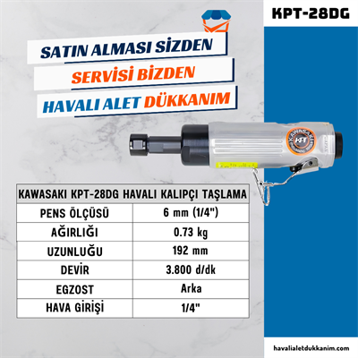KAWASAKI KPT-28DG Havalı Kalıpçı Taşlama