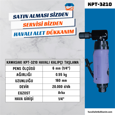 KAWASAKI KPT-3210 Havalı Kalıpçı Taşlama 90°