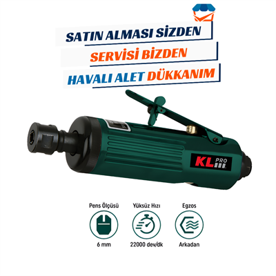 KL PRO KLHA512 Havalı Kalıpçı Taşlama