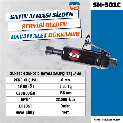 SUNTECH SM-501C Havalı Kalıpçı Taşlama