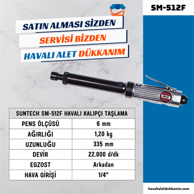 SUNTECH SM-512F Havalı Kalıpçı Taşlama