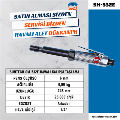 SUNTECH SM-532E Havalı Kalıpçı Taşlama
