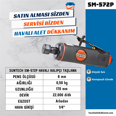 SUNTECH SM-572P Havalı Kalıpçı Taşlama