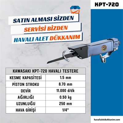 KAWASAKI KPT-720 Havalı Testere