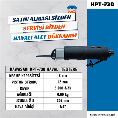 KAWASAKI KPT-730 Havalı Testere