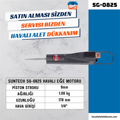 SUNTECH SG-0825 Havalı Eğe Motoru