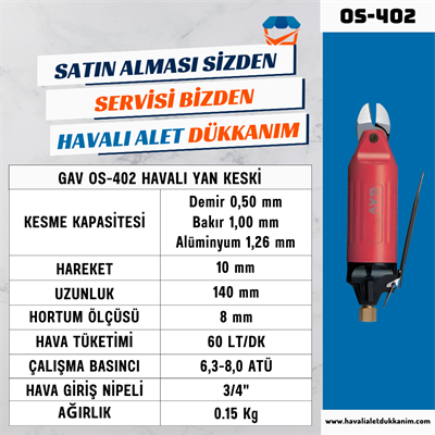 GAV OS-402 Havalı Yan Keski