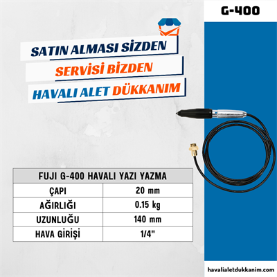 FUJI G-400 Havalı Yazı Yazma