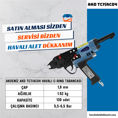 AKDENİZ AKD TC7/AC04 Havalı C-Ring Tabancası