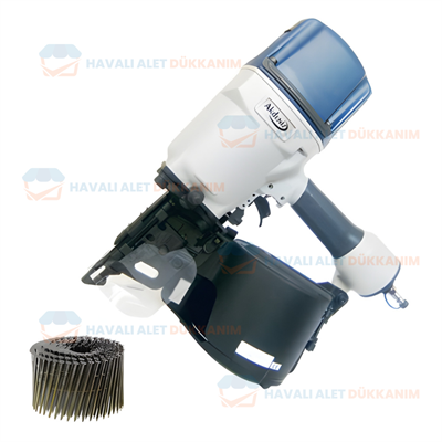 AKDENİZ AKD C38/100-A1 Havalı Rulo Çivi Tabancası