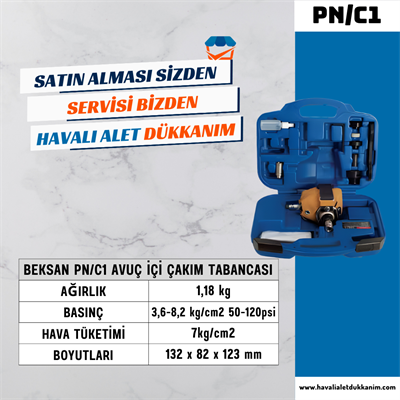BEKSAN PN/C1 Avuç İçi Çakım Tabancası