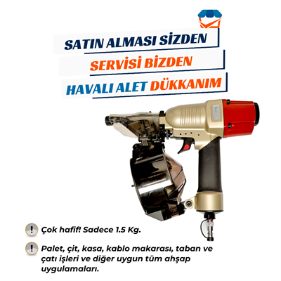 BEKSAN C21/50 Havalı Çivi Çakma Tabancası