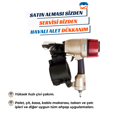 BEKSAN C33/90 Havalı Çivi Çakma Tabancası