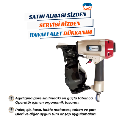 BEKSAN C21/51 Havalı Çivi Çakma Tabancası