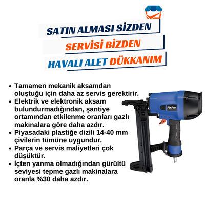FIXPRO FX100-P Havalı Beton Çivi Çakma Tabancası