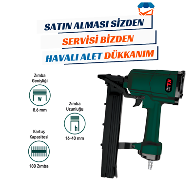 KL PRO KLZT9240H Havalı Zımba Tabancası