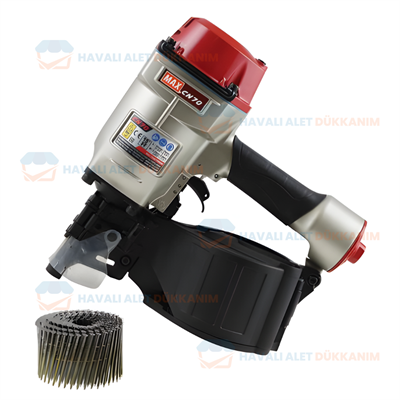 MAX CN70 Havalı Rulo Çivi Tabancası