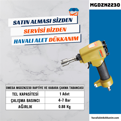 OMEGA MGDZN2230 Raptiye ve Kabara Çakma Tabancası